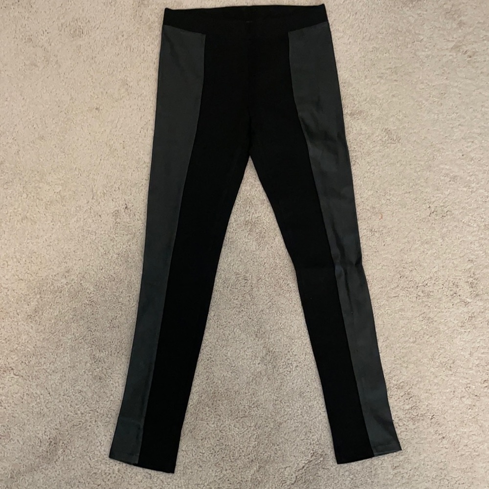 Buffalo legging, black, medium, legging/pleather